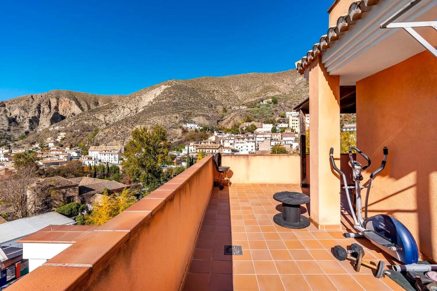 Ferienwohnung Increible Atico Centro Monachil Exterior foto